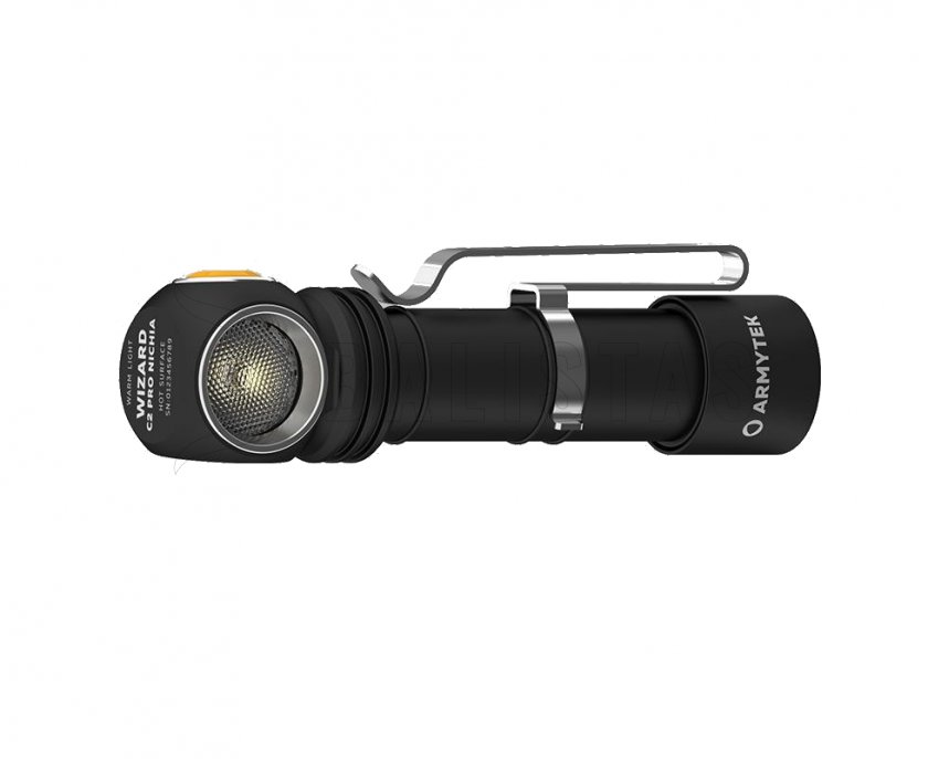 Multifunctionele zaklamp Armytek Wizard C2 Pro NICHIA warm licht