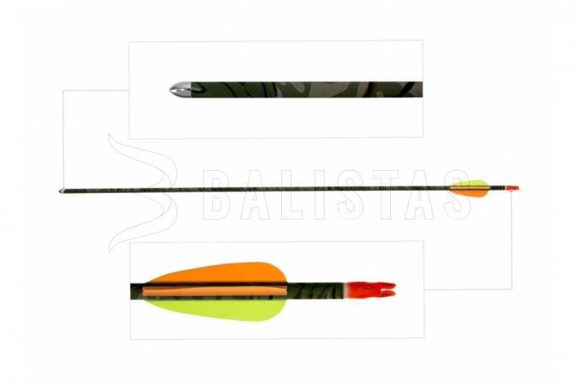 Dural pijlt 29" Poe Lang CAMO
