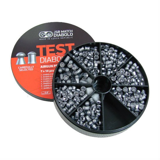 Diabolo JSB Exact Test voor geweer 4,5mm 350st