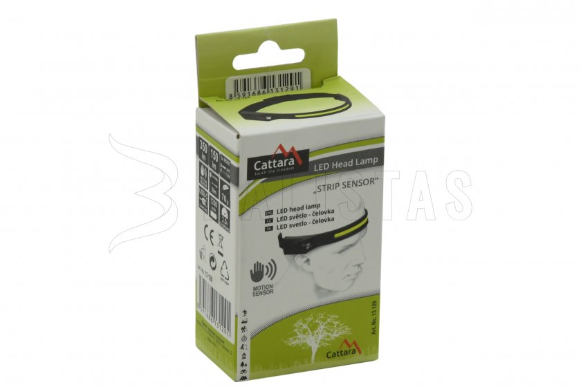 Hoofdlamp STRIP SENSOR 350lm oplaadbaar