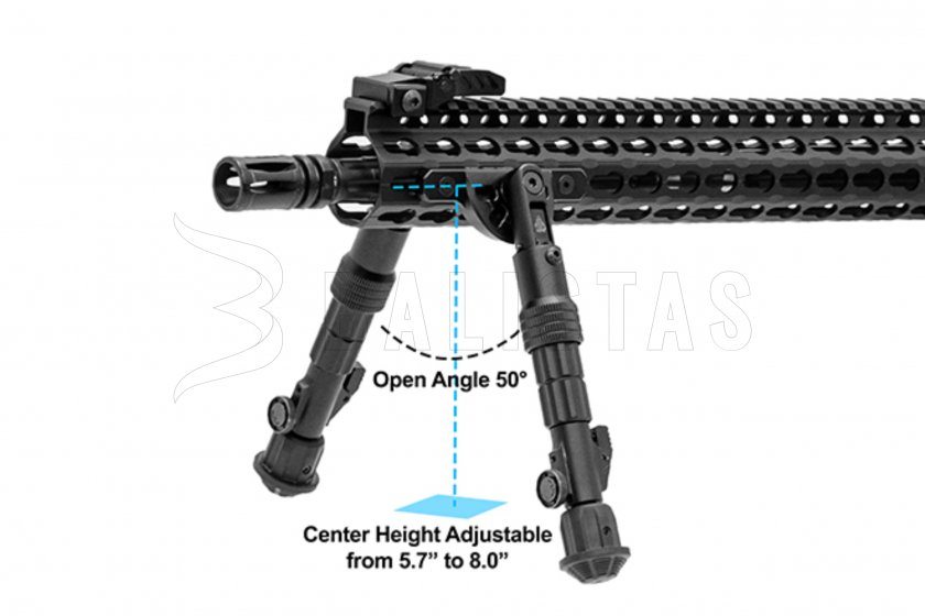 Tweedelige bipod UTG Recon Flex KeyMod