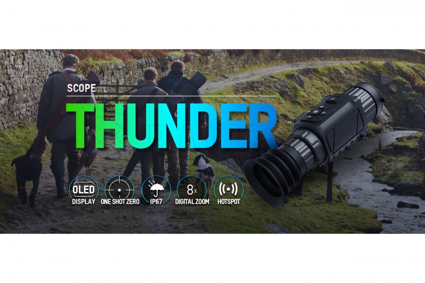 Thermische voorzetkijker Hikmicro Thunder TQ35C