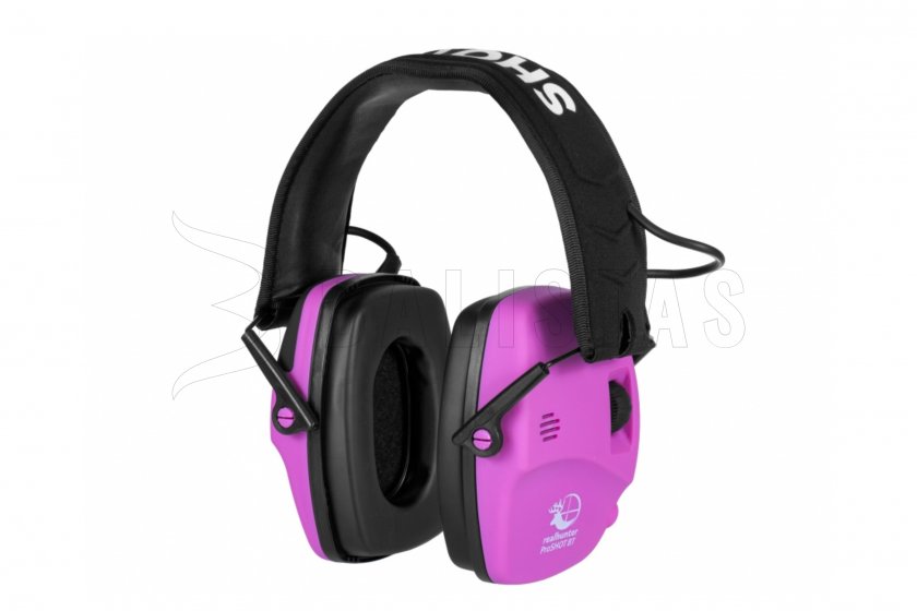 Koptelefoon RealHunter Active ProSHOT BT roze