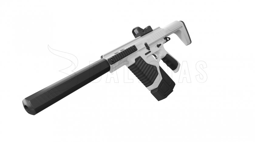 Luchtbuks Crosman ST1 Full Auto 4,5mm met red dot-sight