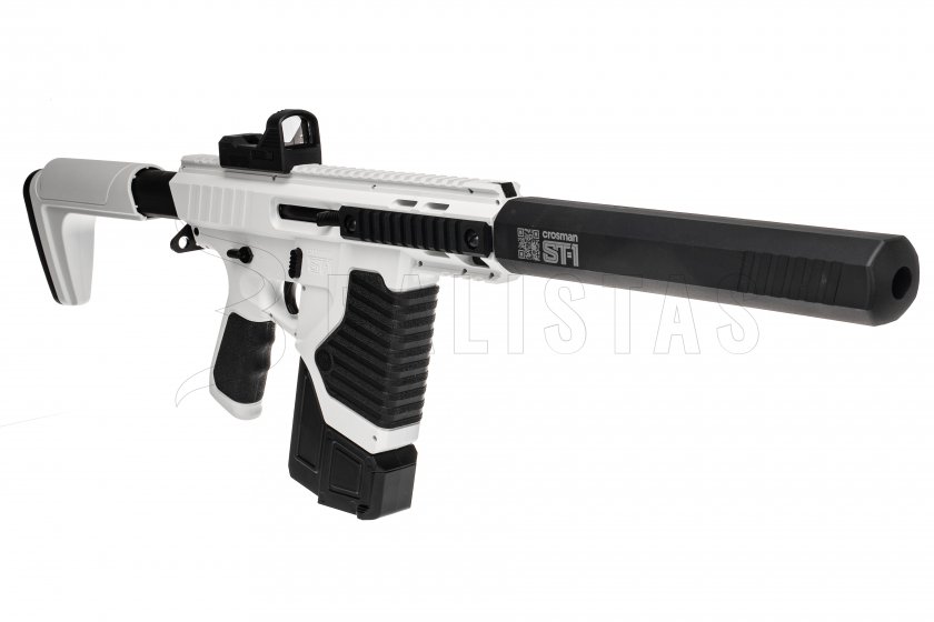 Luchtbuks Crosman ST1 Full Auto 4,5mm met red dot-sight