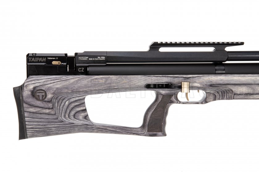 Luchtbuks Taipan Veteran II 550mm 6,35mm Laminate Grey (2024)