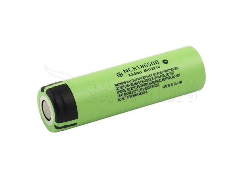 Oplaadbare batterij 18650 Panasonic 3400mAh 3,7V Li-Ion