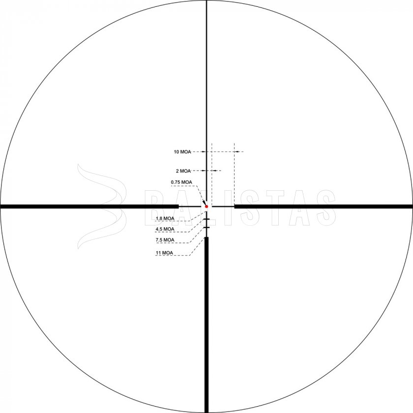 Kijker Vector Optics Continental 2-12x50 SFP VET-10BDC MOA