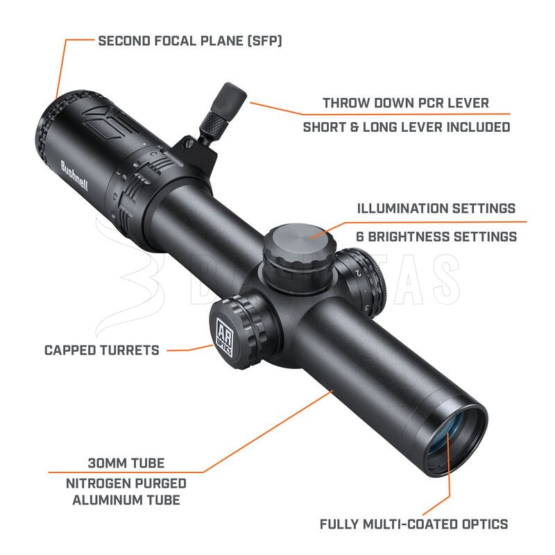 Richtkijker Bushnell AR Optics 1-8x24mm BTR-1 MRAD