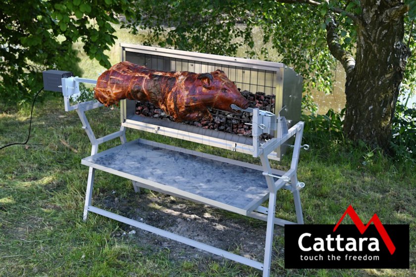 Gril Cattara PIGLET met elektrische aandrijving
