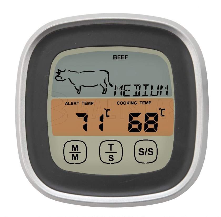 Digitale grillthermometer met sonde