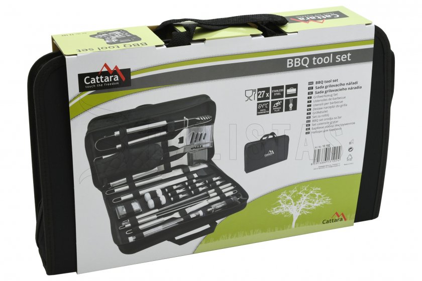 Grillgereedschap set Cattara 27-delig