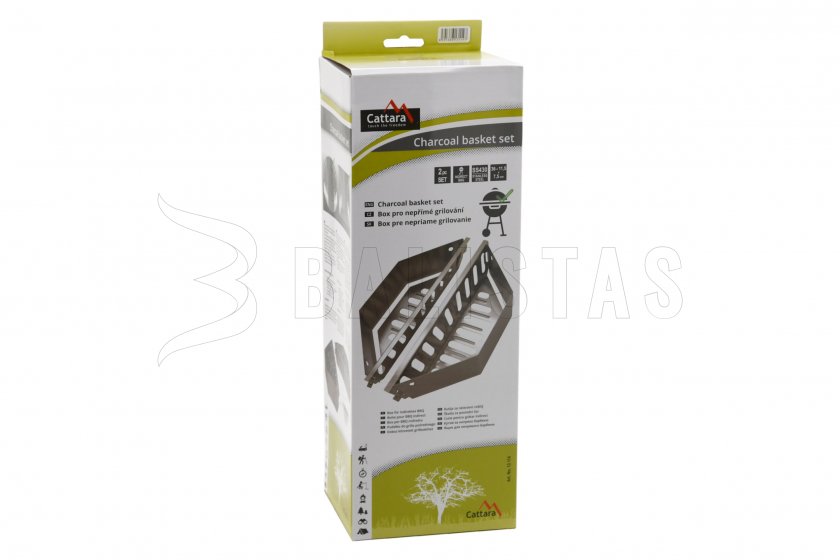 Box voor indirect grillen Cattara 2st