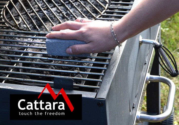 Steen voor het reinigen van grillroosters Cattara 4st