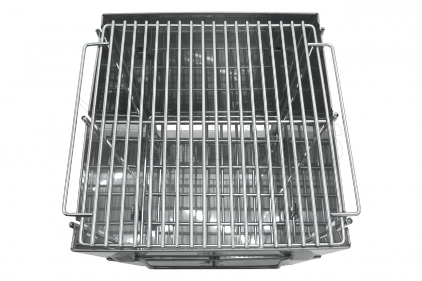 Grill kooktoestel op hout Cube opvouwbaar