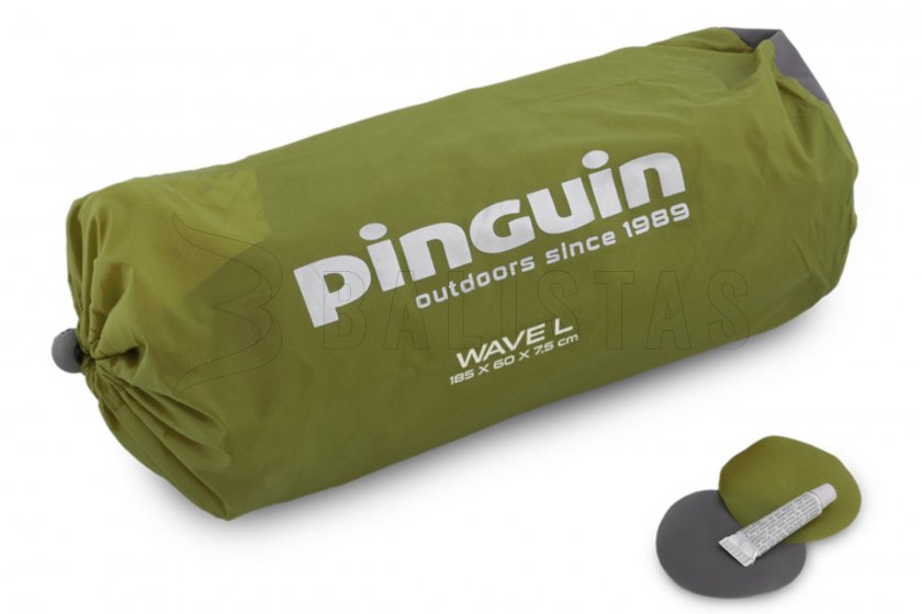 Slaapmat Pinguin Wave L Groen