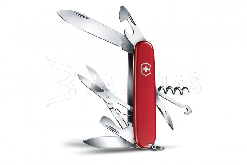 Multifunctioneel zakmes Victorinox Climber rood