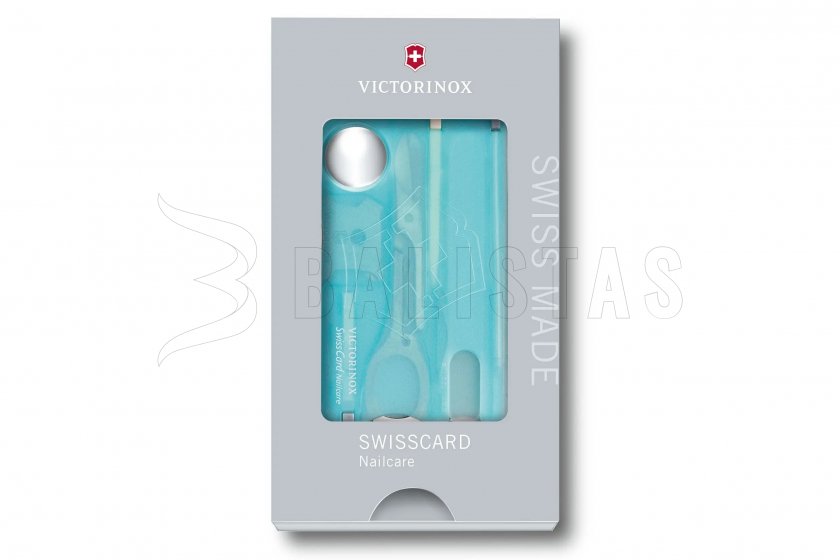 Victorinox Swiss Card Nailcare kaart Blauw