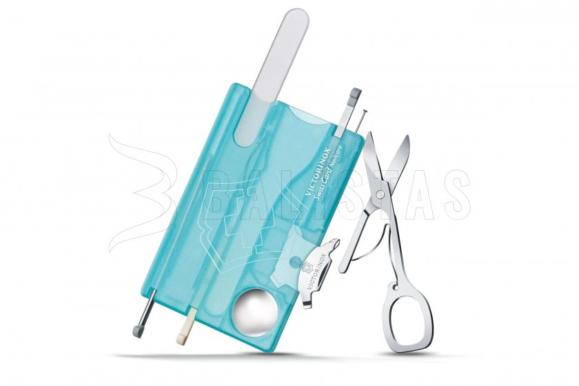 Victorinox Swiss Card Nailcare kaart Blauw