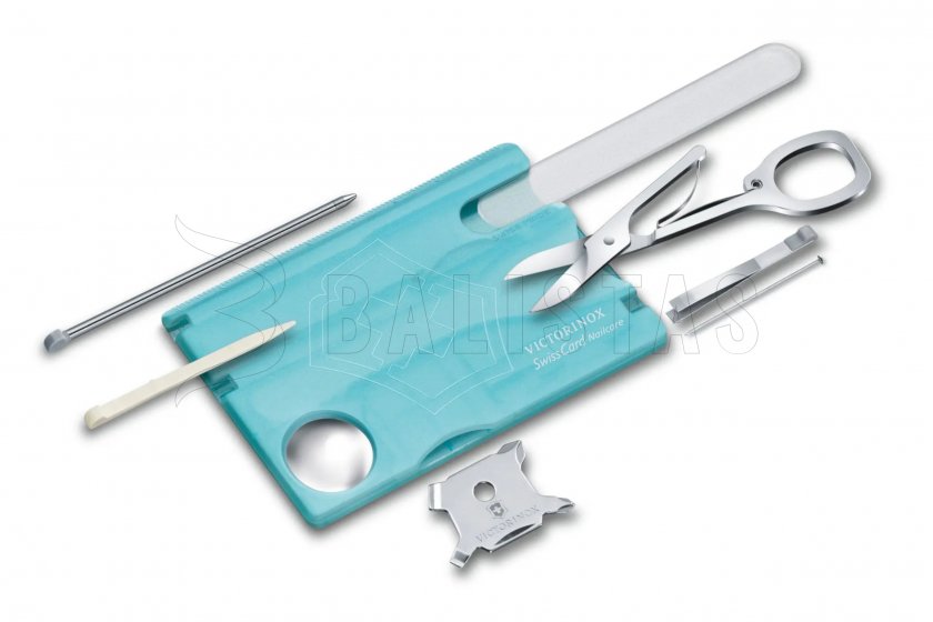 Victorinox Swiss Card Nailcare kaart Blauw