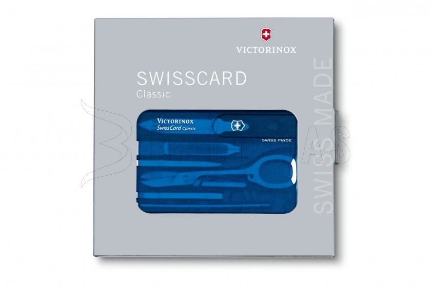 Victorinox Swiss Card Classic kaart Blauw