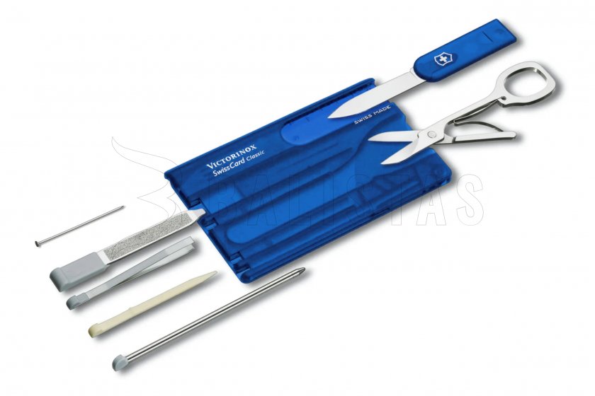 Victorinox Swiss Card Classic kaart Blauw