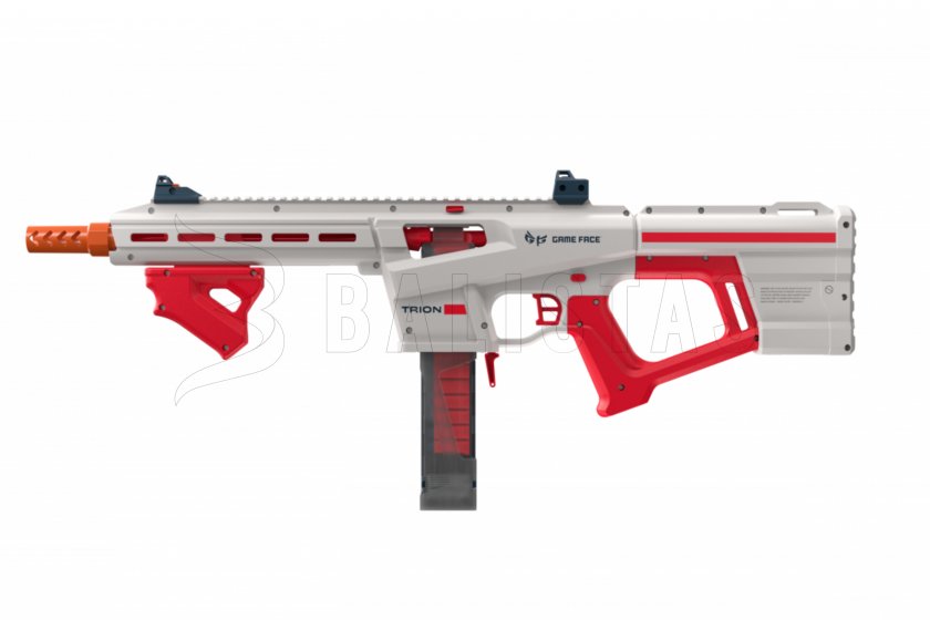 Blastergeweer Game Face Trion voor schuimkogels rood