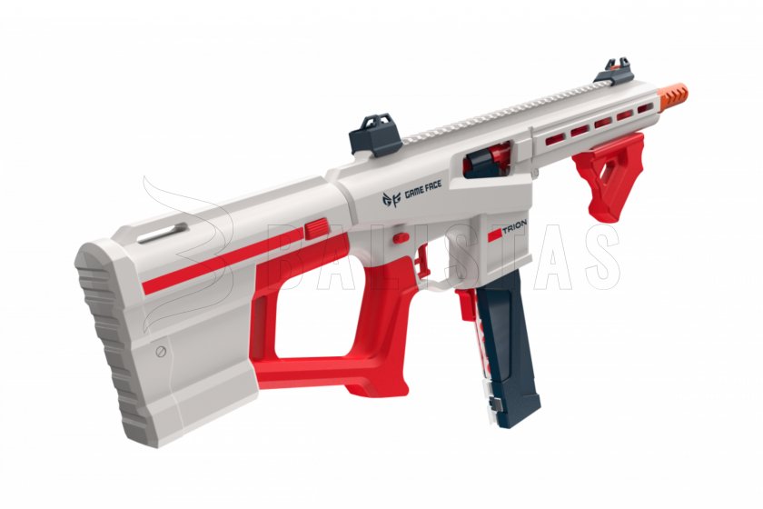Blastergeweer Game Face Trion voor schuimkogels rood