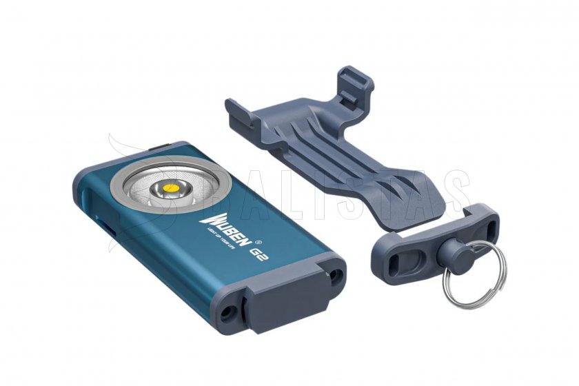 Zaklamp Wuben G2 blauw