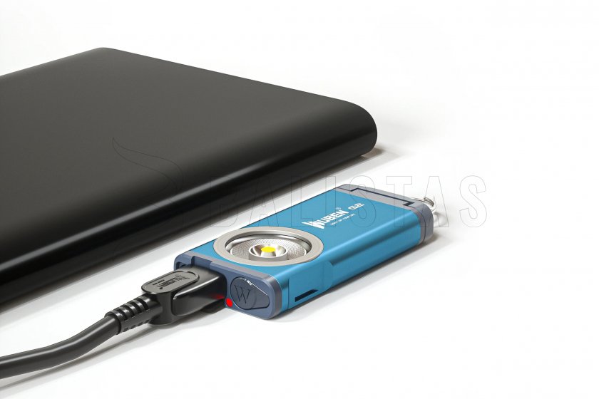 Zaklamp Wuben G2 blauw