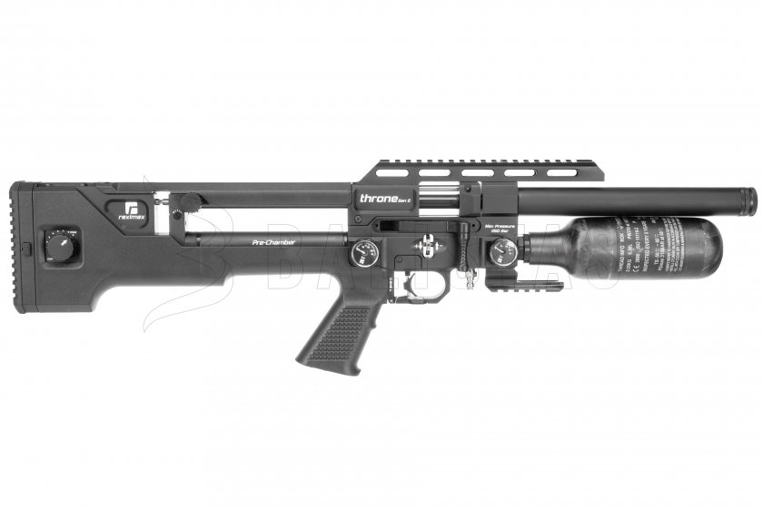 Luchtbuks Reximex Throne GEN2 Compact 6,35mm black