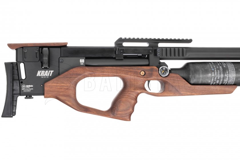 Luchtbuks AirMaks Krait WX 700cc 6,35mm Wood
