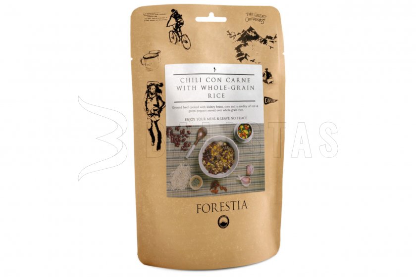 Chili con Carne met volkorenrijst 350g Forestia