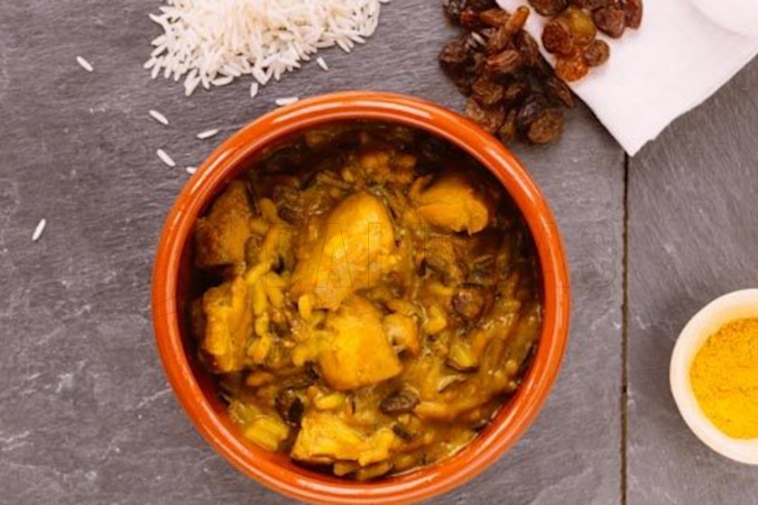 Kuřecí Madras met langgraan- en wilde rijst 350g Forestia