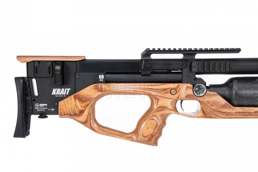 Luchtdrukgeweer AirMaks Krait WX 6,35mm Wood Lamino