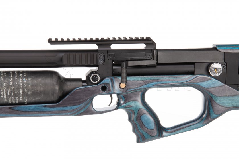 Luchtbuks AirMaks Krait WX 700cc 6,35mm Blue Lamino