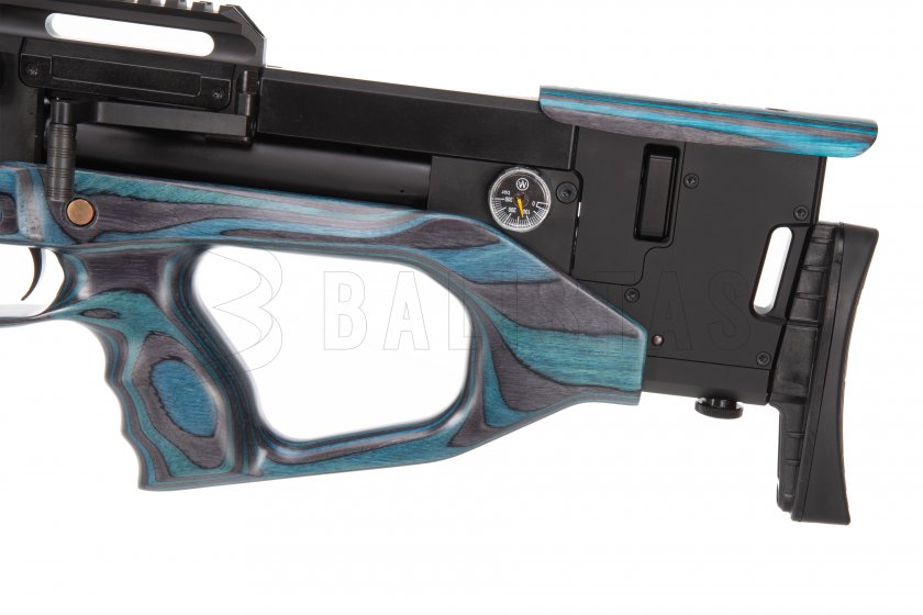 Luchtbuks AirMaks Krait WX 700cc 6,35mm Blue Lamino
