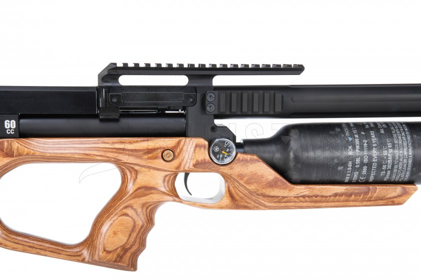 Luchtdrukgeweer AirMaks Krait WX 6,35mm Wood Lamino