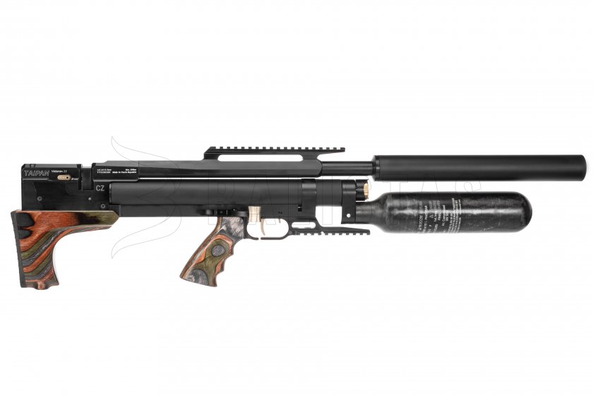 Luchtbuks Taipan Veteran II TAC 550mm 6,35mm Laminate Forest (2024)