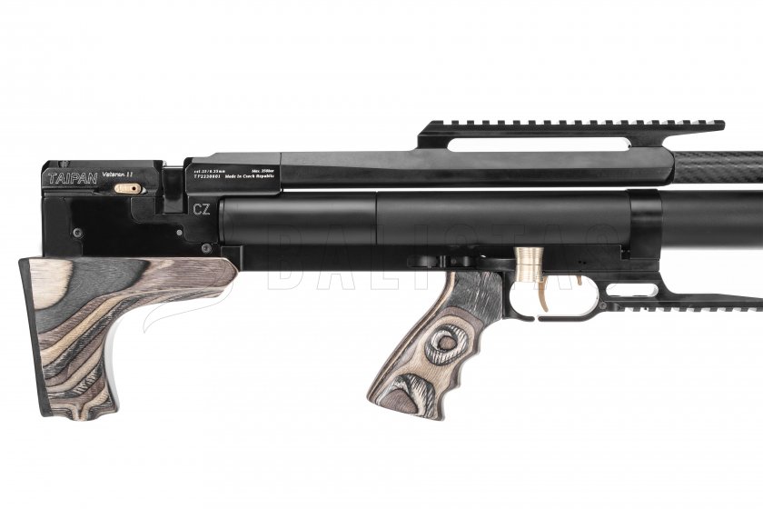Luchtbuks Taipan Veteran II TAC 700mm 6,35mm Laminate Grey (2024)
