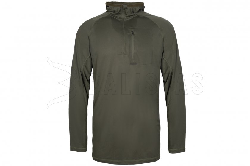 Longsleeve met capuchon Remington Foliage Dark Olive