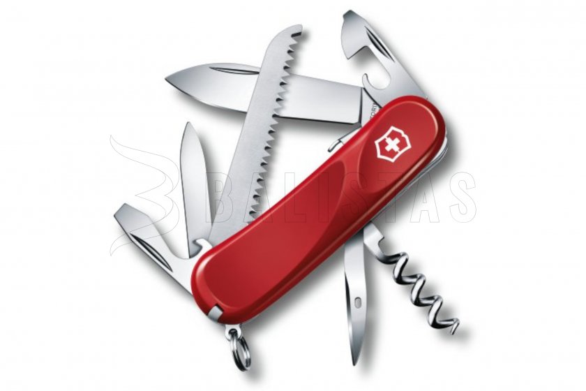 Multifunctioneel zakmes Victorinox Evolution S13 rood