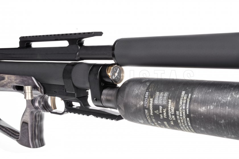 Luchtgeweer Taipan Veteran II TAC 550mm 6,35mm Tactical Laminate Grey (2024)