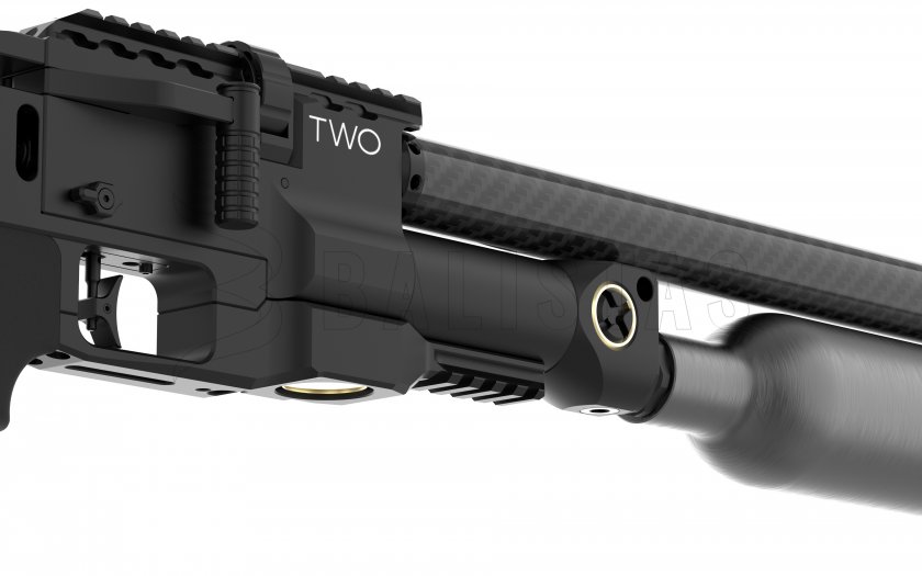 Luchtbuks EPIC TWO 4,5mm, CZ 550mm, CFB, Picatinny, inklapbare kolf