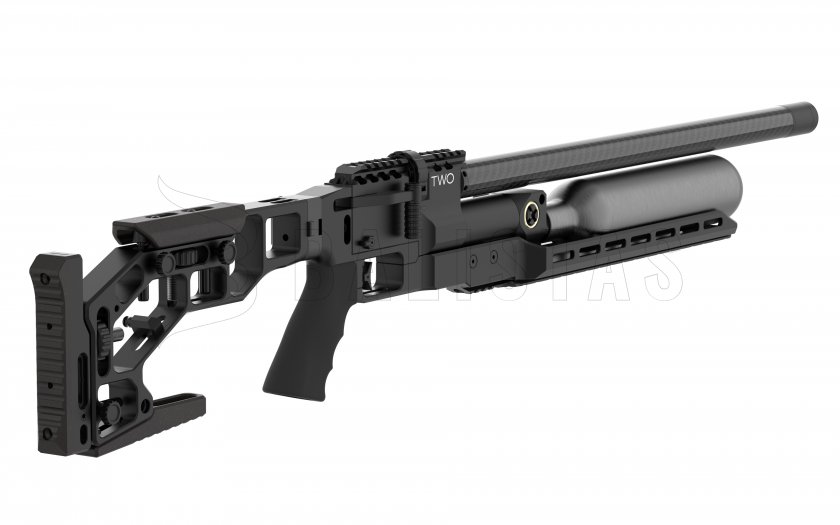 Luchtgeweer EPIC TWO 4,5mm, CZ 550mm, CFB, Arca-Swiss L, inklapbare kolf