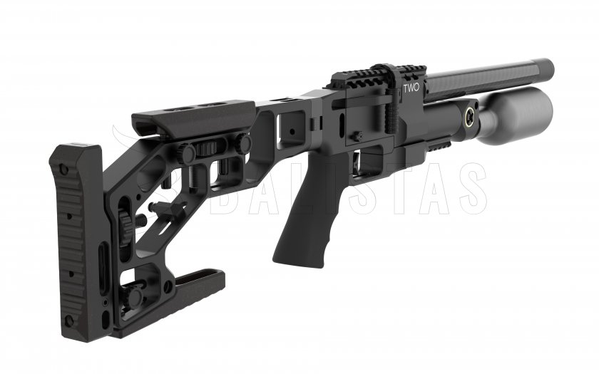 Luchtdrukgeweer EPIC TWO 4,5mm, CZ 300mm, CFB, Picatinny, inklapbare kolf