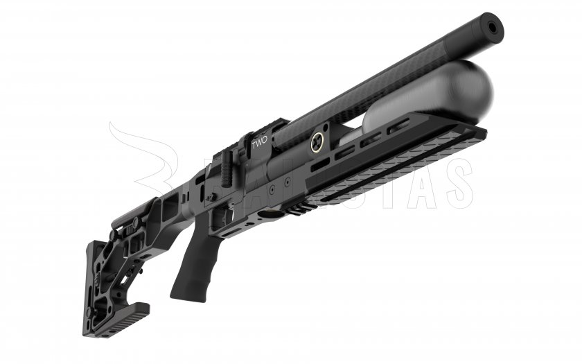 Luchtbuks EPIC TWO 6,35mm, CZ 300mm, CFB, Arca-Swiss S, inklapbare kolf