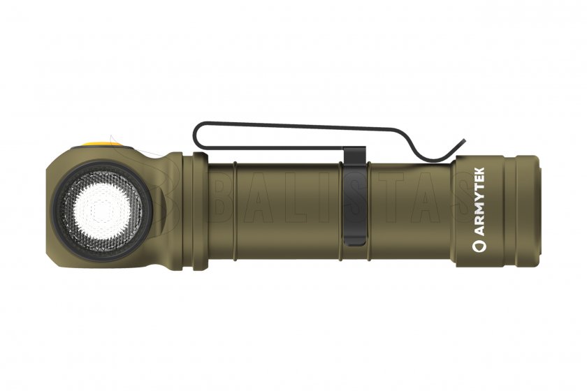 Hoofdlamp Armytek Wizard C2 Pro MAX Olive Koud licht