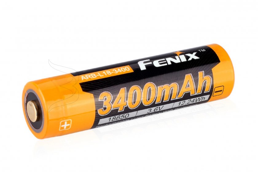 Oplaadbare batterij Fenix 18650 3400 mAh (Li-ion)