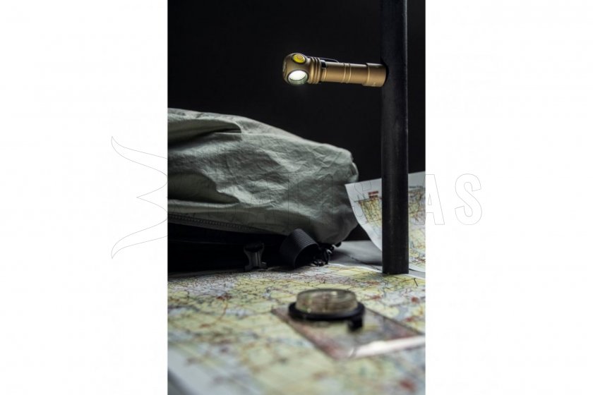 Hoofdlamp Armytek Wizard C2 Pro koud licht Zand